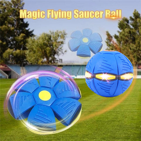 Pet Toy Flying Saucer Ball für Hunde mit Licht